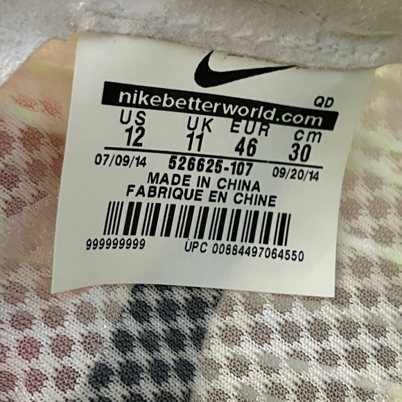 Nike Zoom Matumbo distance running track and field running spikes size 12 - Picture 8 of 9